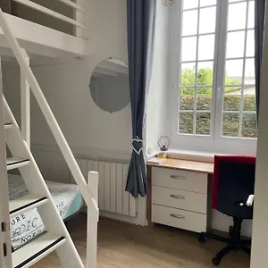 Apartment Charmant T2 Plein Centre, Saint-Brieuc